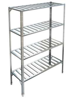 Стелаж гратчастий 4 полиці 1200х500х1800 Стелаж гратчастий 4 полиці 1200х500х1800